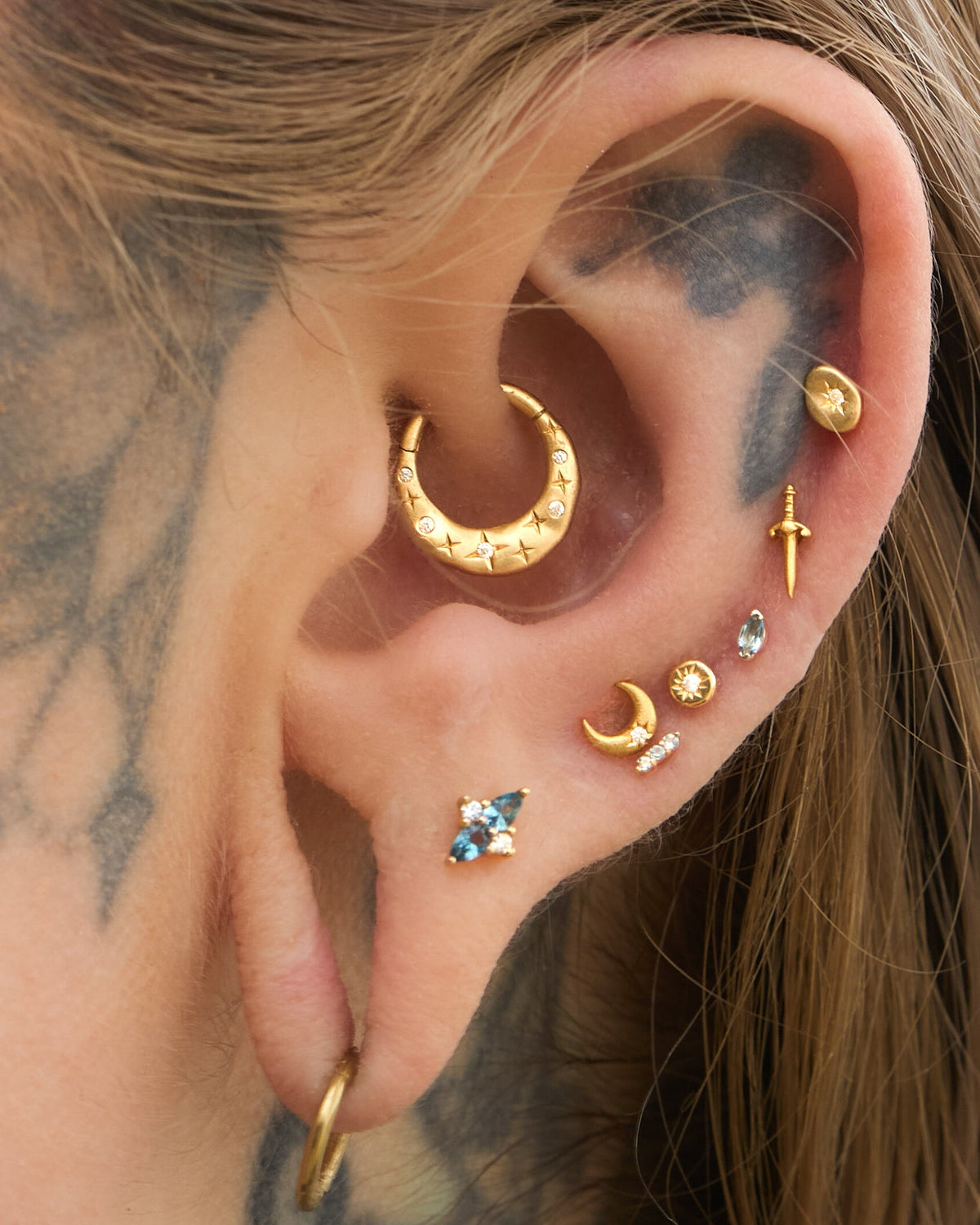 Lover Threadless End with CZ