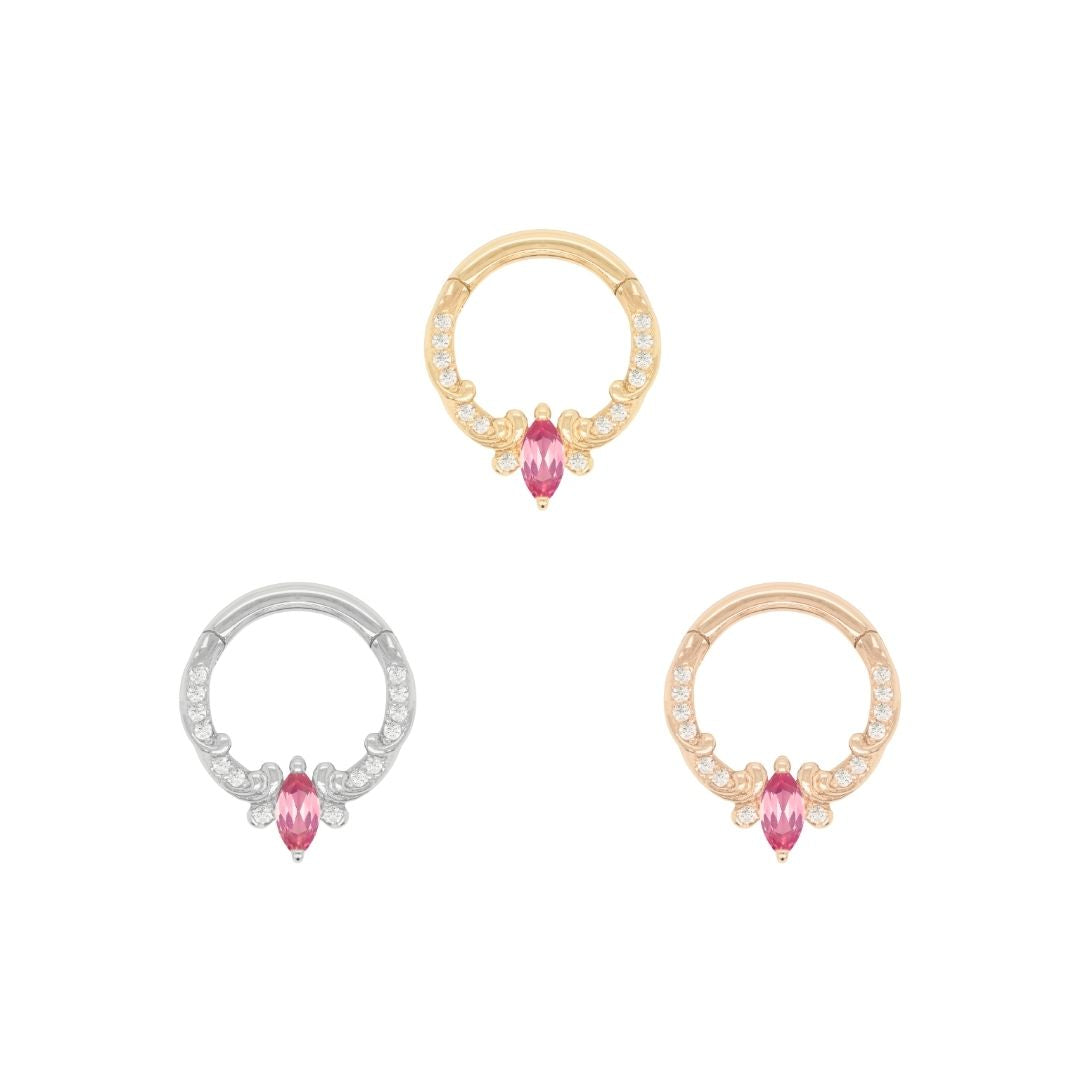 Coterie Clicker with Pink Tourmaline