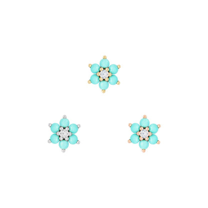 Cultivate Threadless End with Turquoise