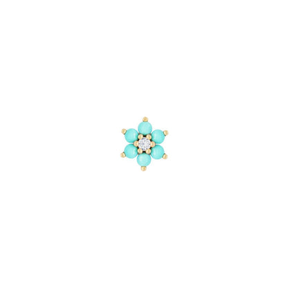Cultivate Threadless End with Turquoise