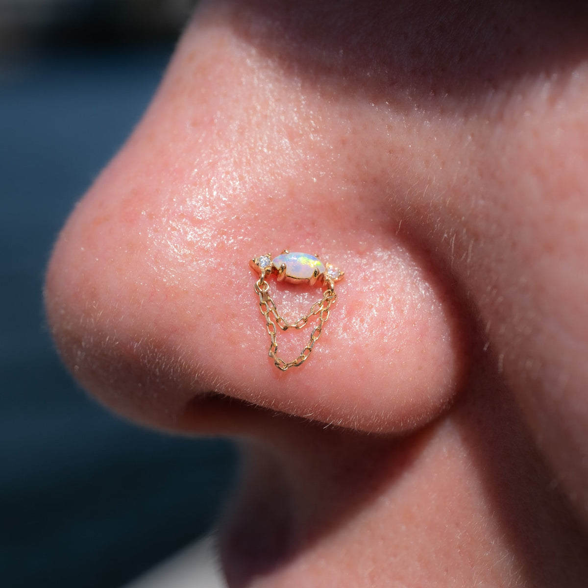 Limitless Threadless End with Opal