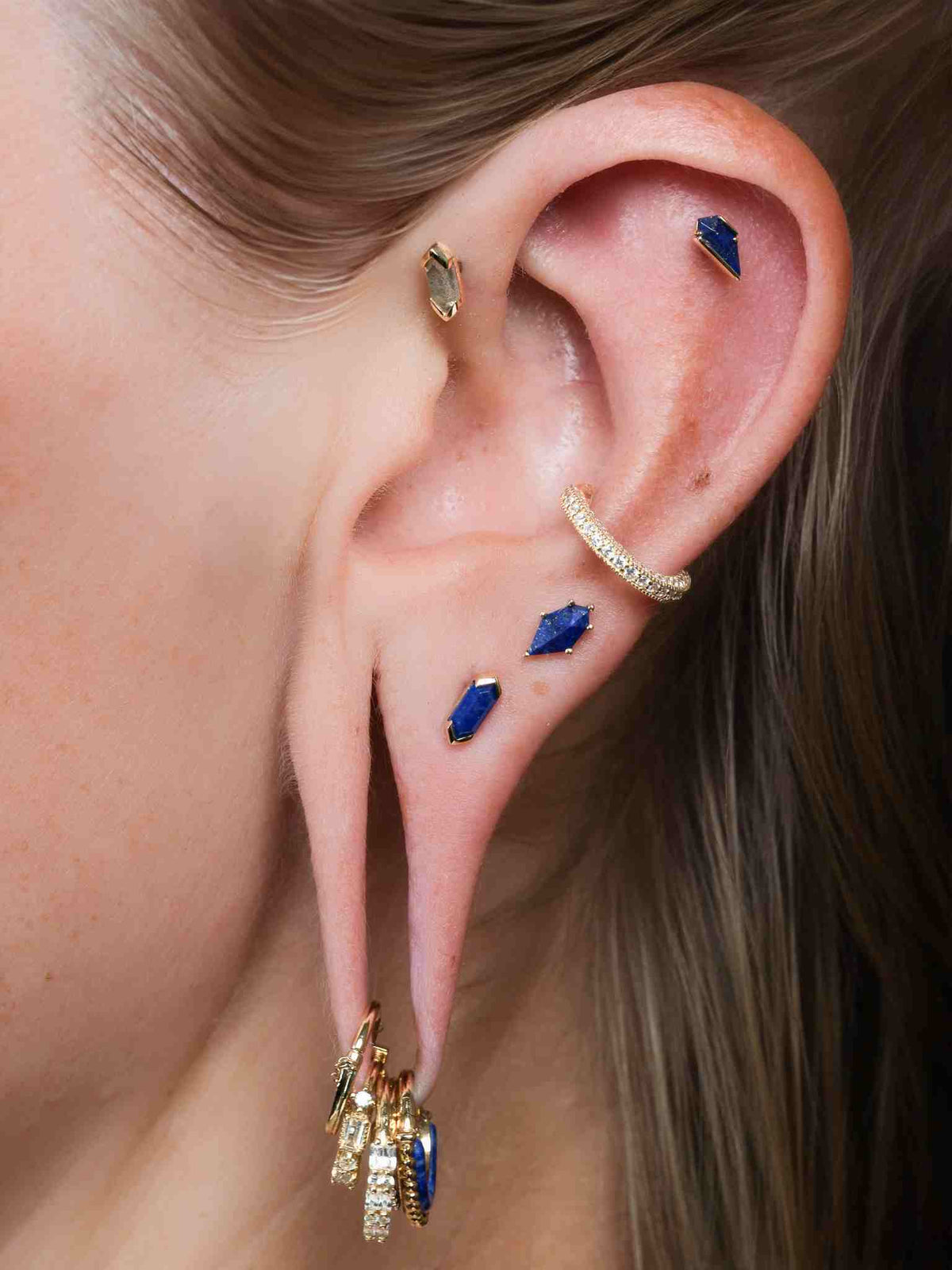 Mystic Threadless End with Lapis