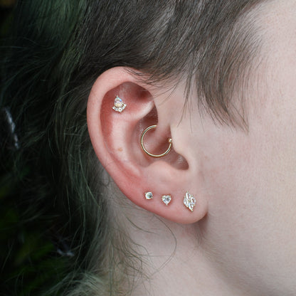 Dream On Threadless End with Rainbow Moonstone