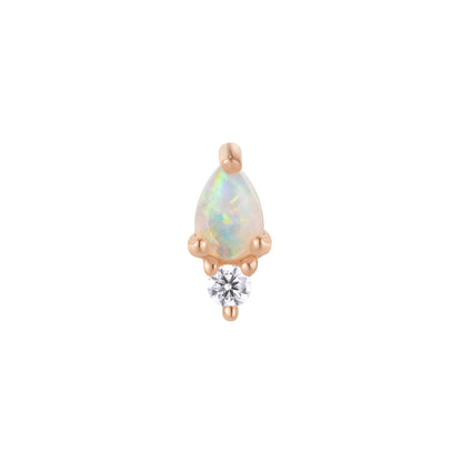 Daydream Threadless End with Opal