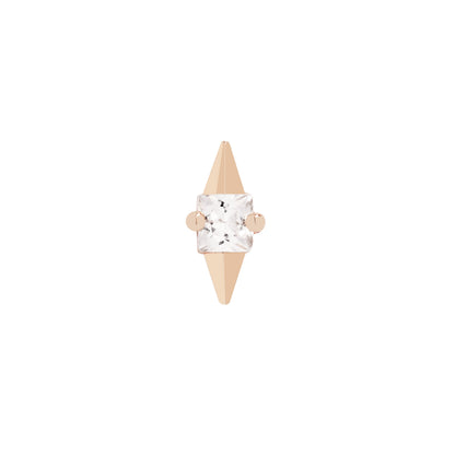 Elemental Threadless End with CZ