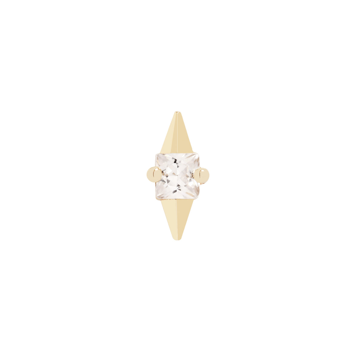 Elemental Threadless End with CZ