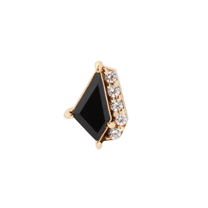 Elevate Threadless End with Black Spinel