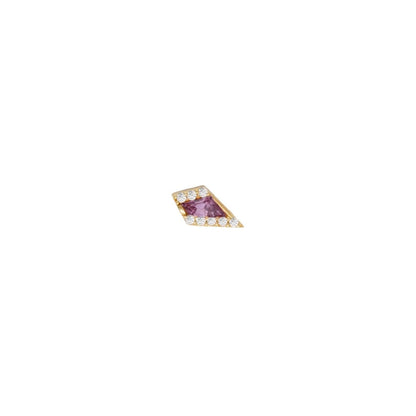 Eminence Threadless End with Amethyst
