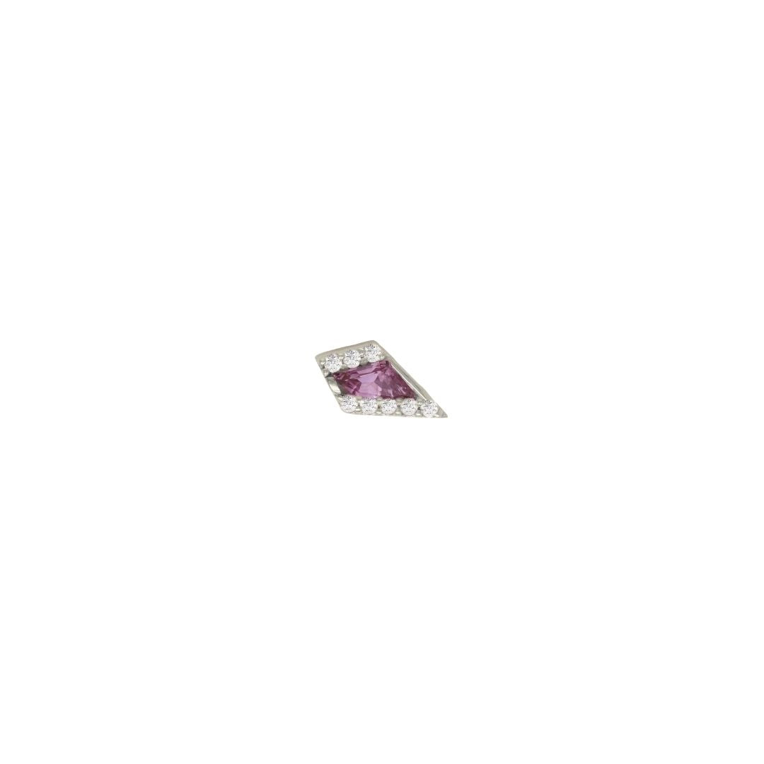 Eminence Threadless End with Amethyst
