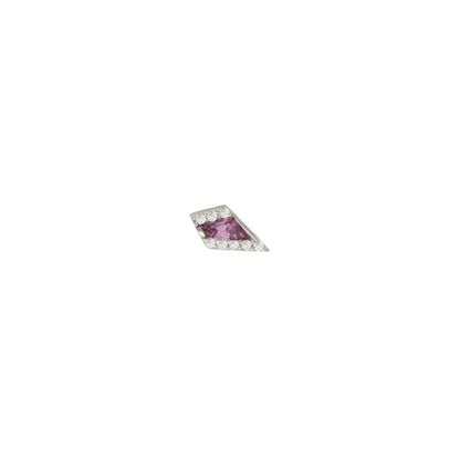 Eminence Threadless End with Amethyst