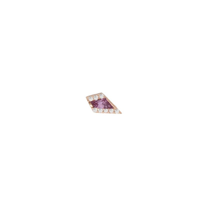 Eminence Threadless End with Amethyst