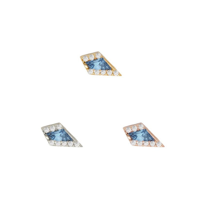 Eminence Threadless End with London Blue Topaz
