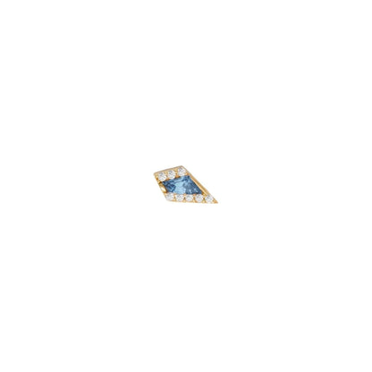 Eminence Threadless End with London Blue Topaz
