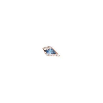 Eminence Threadless End with London Blue Topaz