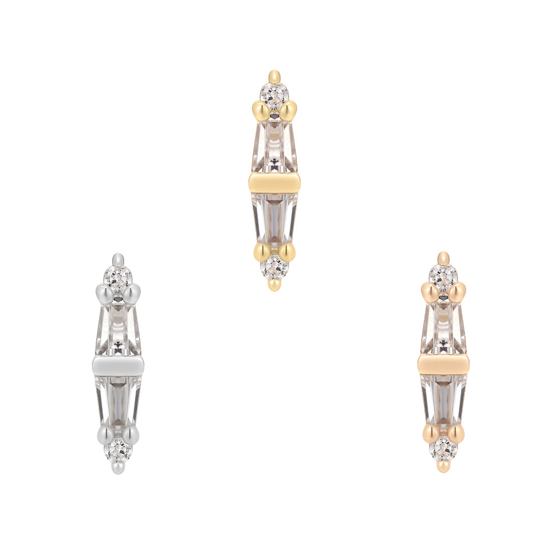 Essential Threadless End with CZ