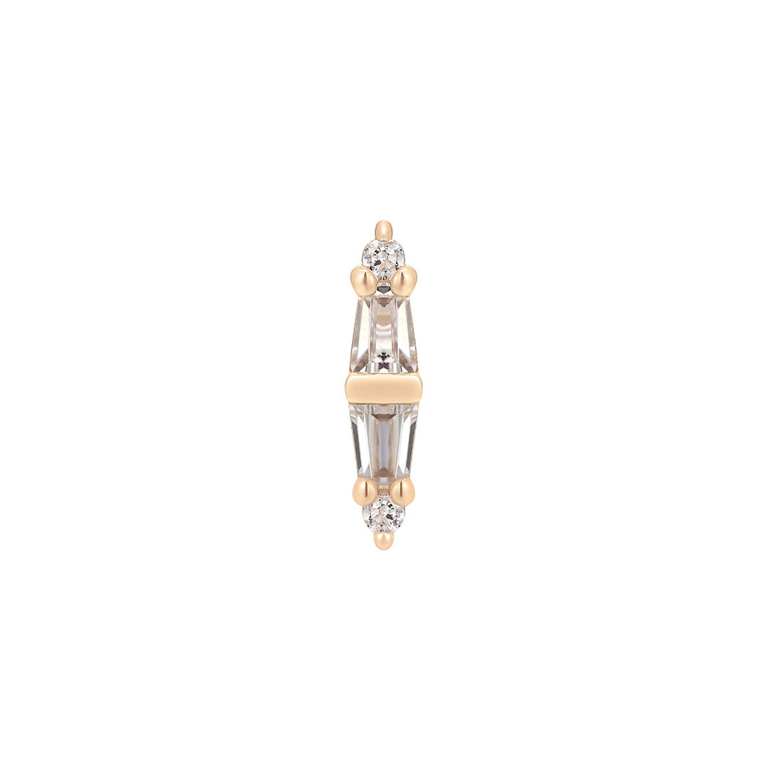 Essential Threadless End with CZ