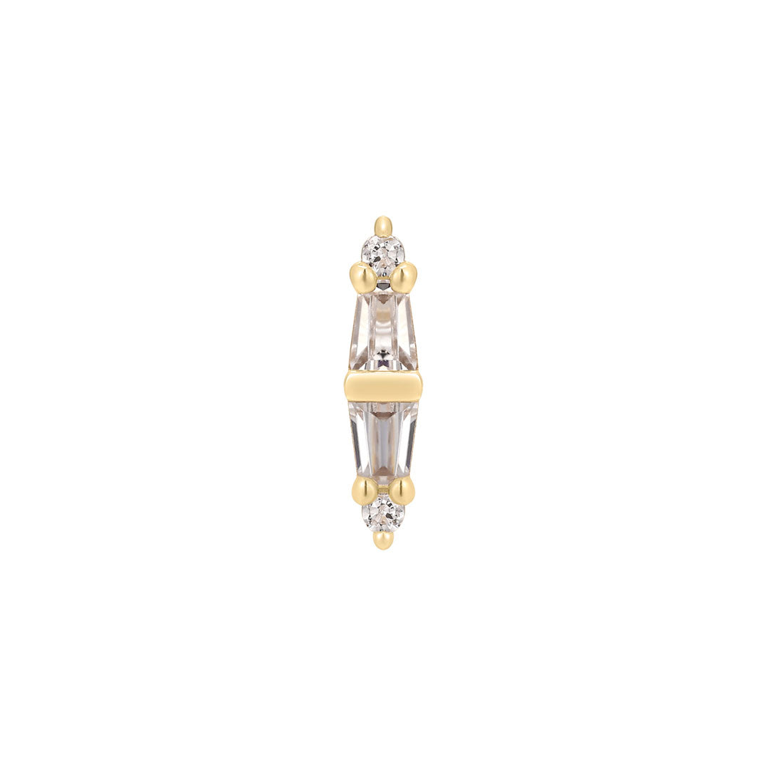 Essential Threadless End with CZ