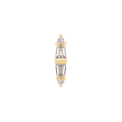 Essential Threadless End with CZ