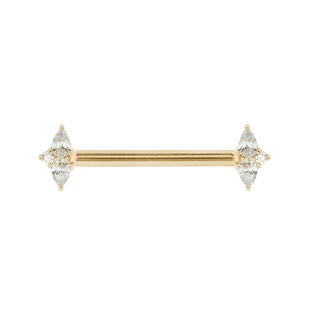 Ethereal Forward Facing Threadless End with CZ