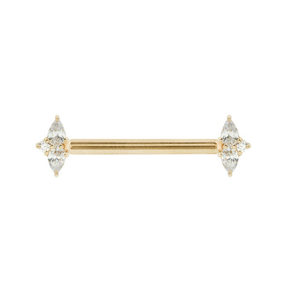 Ethereal Forward Facing Threadless End with CZ