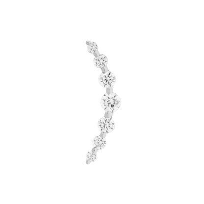 Everlasting Threadless End with CZ