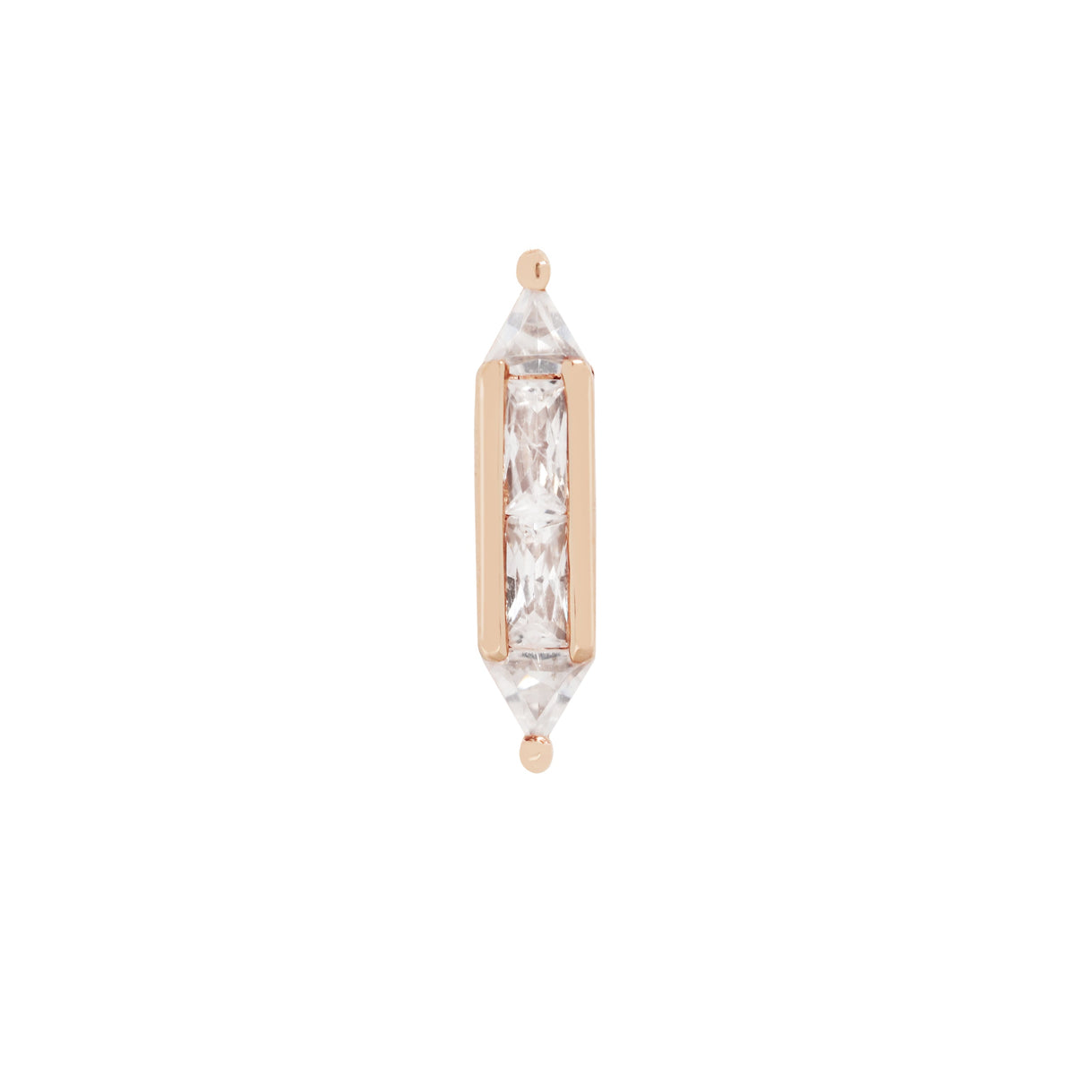 Fearless Threadless End with CZ