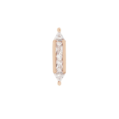 Fearless Threadless End with CZ