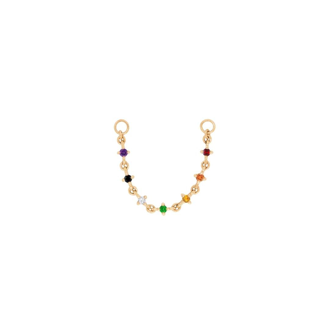 Fireworks Chain with Rainbow Gems