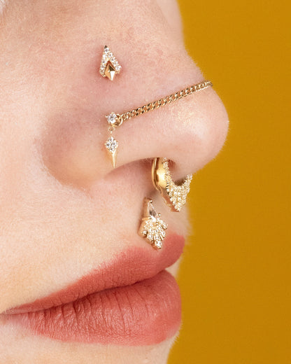 Artform Threadless End with CZ