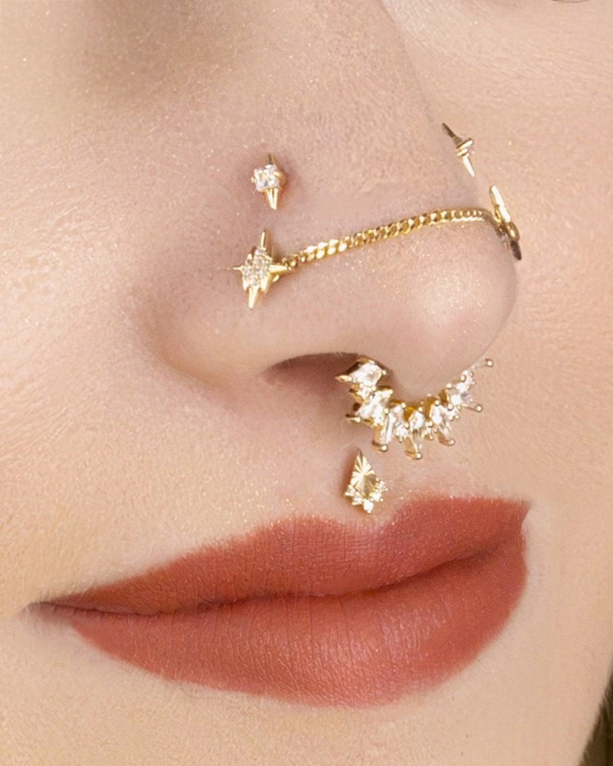 Elemental Threadless End with CZ
