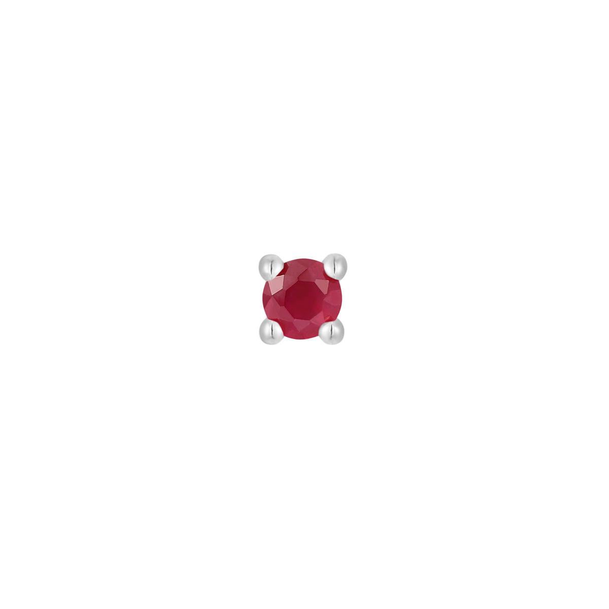 Prong Gem Threadless End with Ruby