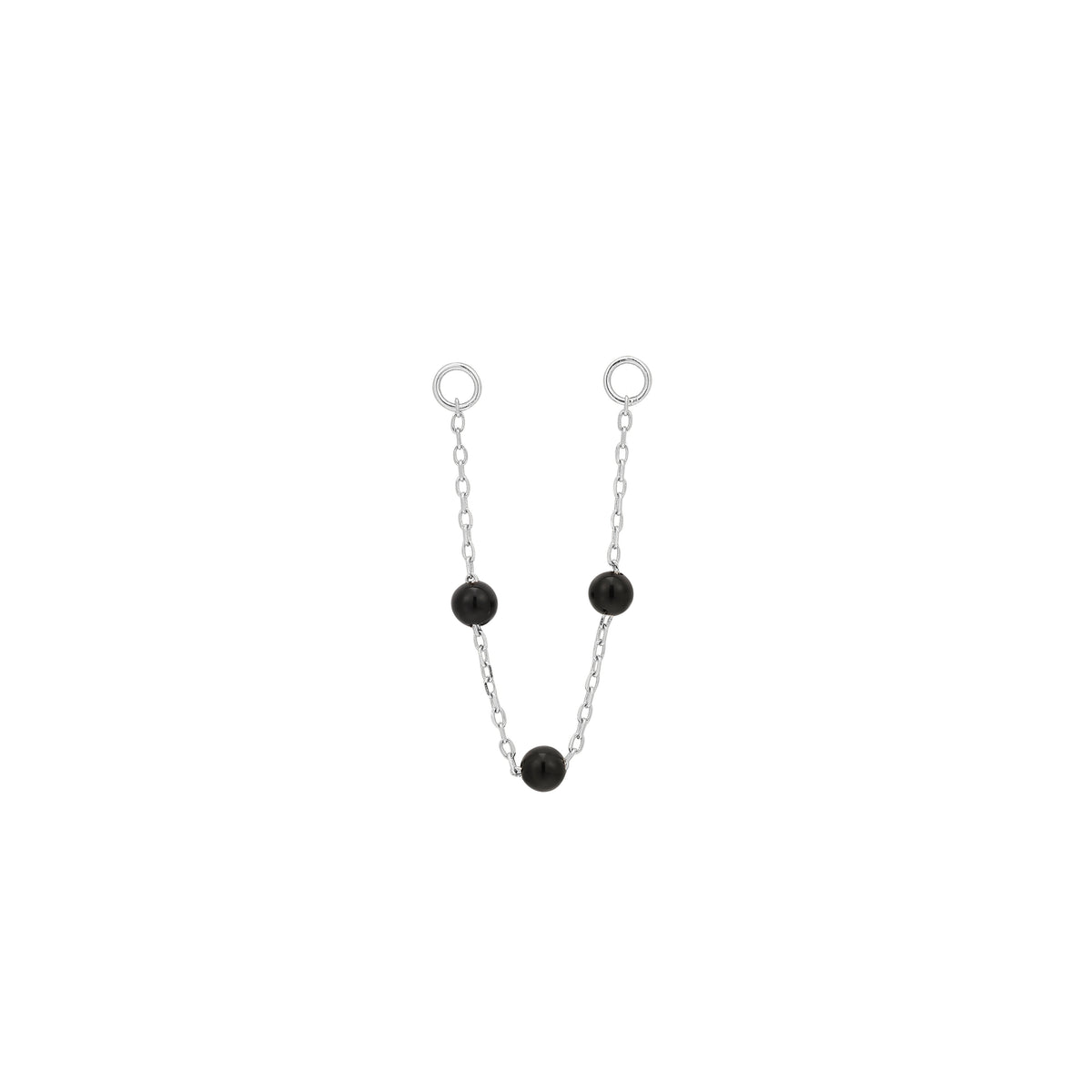 3 Bead Chain with Agate