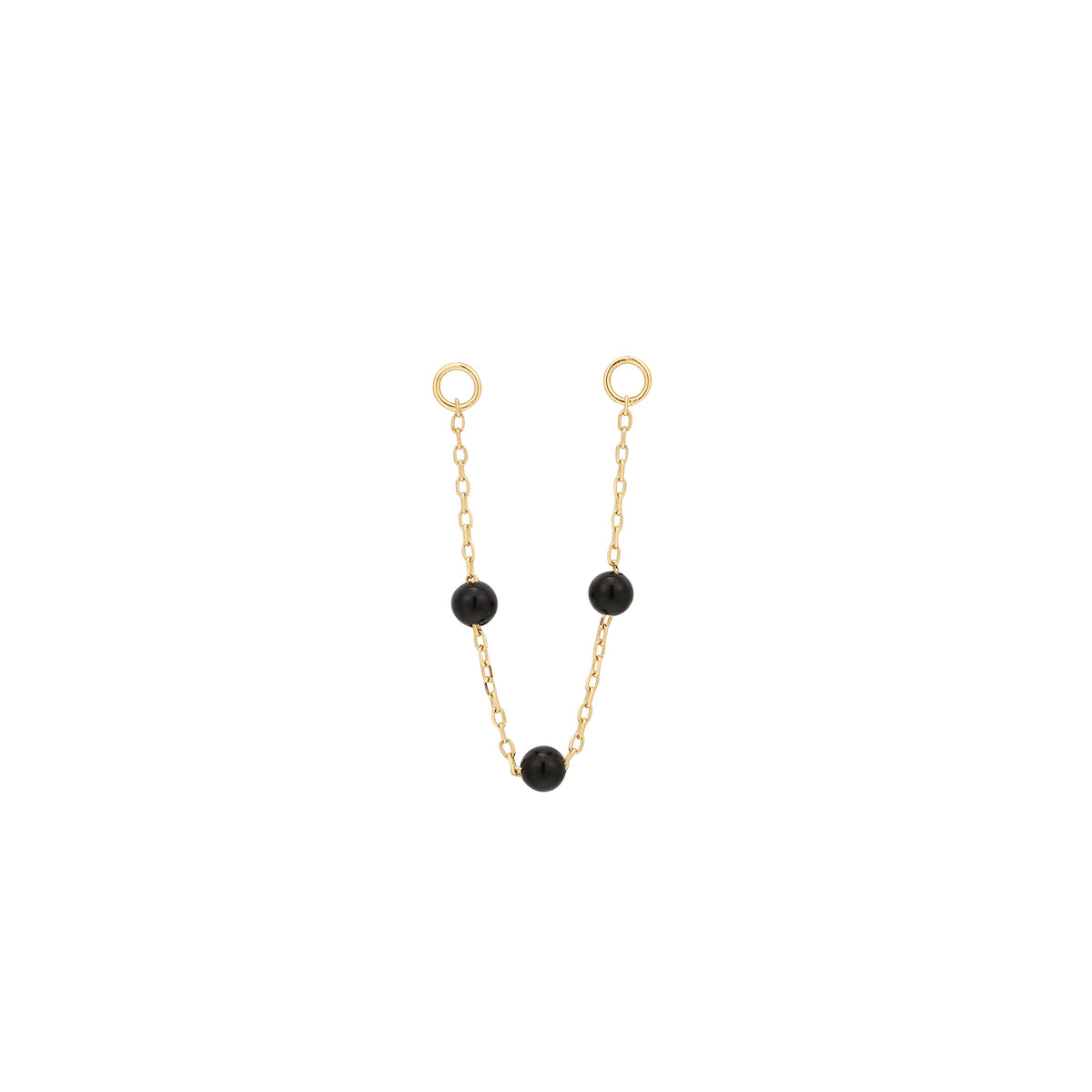 3 Bead Chain with Agate
