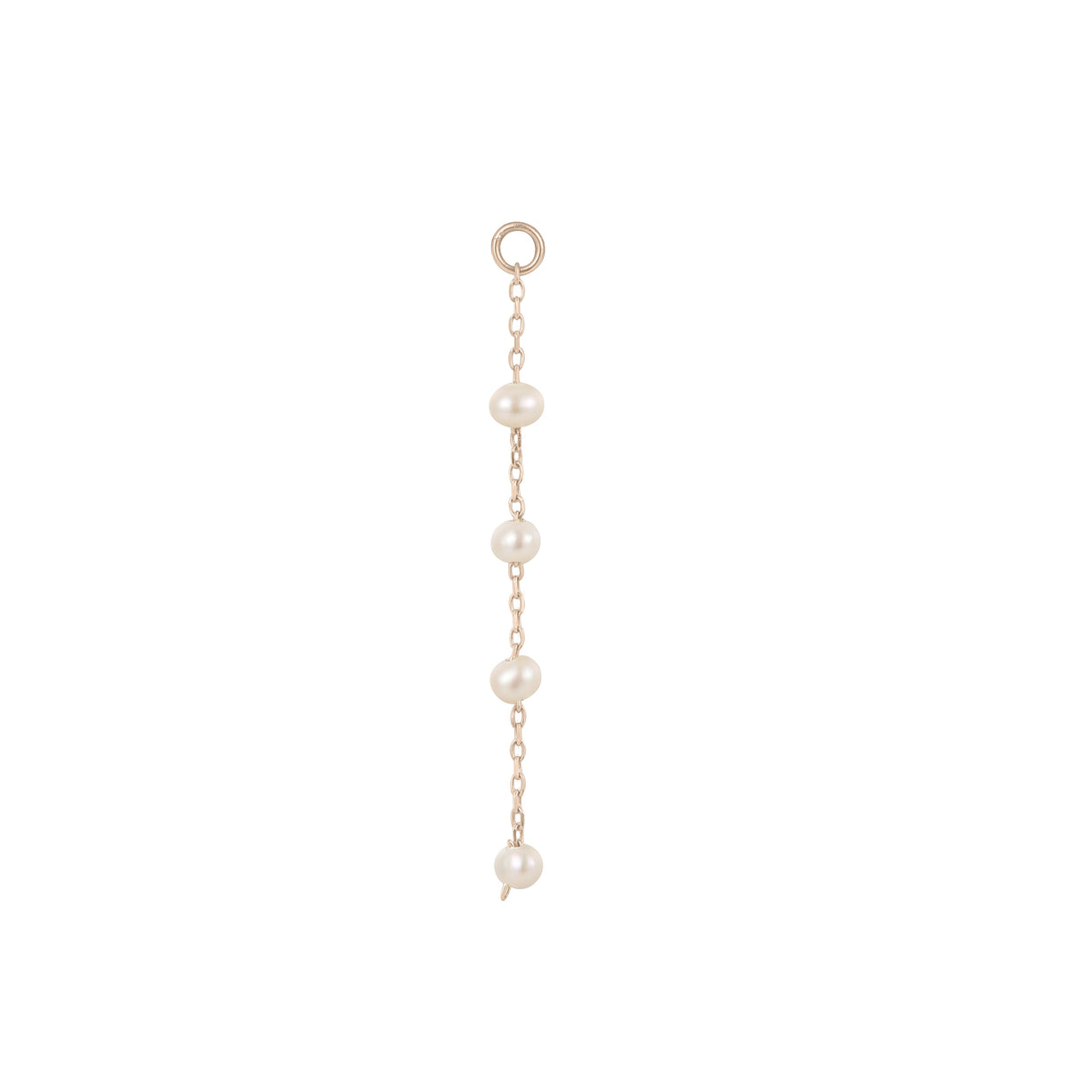 4 Bead Charm with Pearl