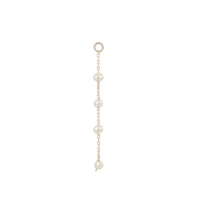 4 Bead Charm with Pearl