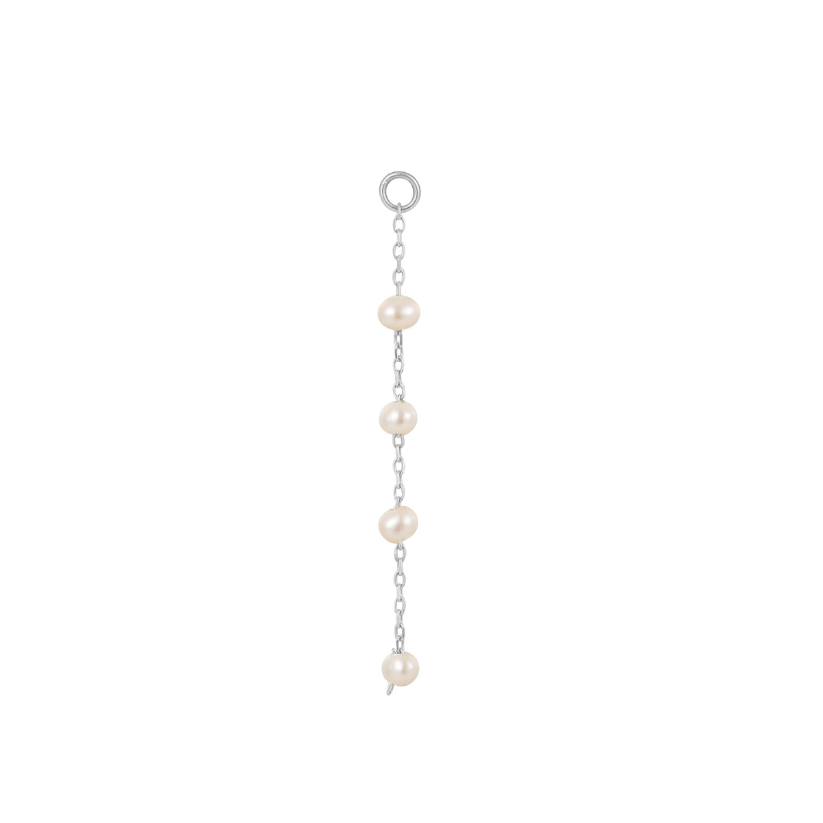 4 Bead Charm with Pearl