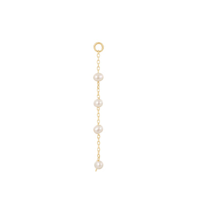 4 Bead Charm with Pearl