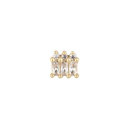 Excess Threadless End with CZ