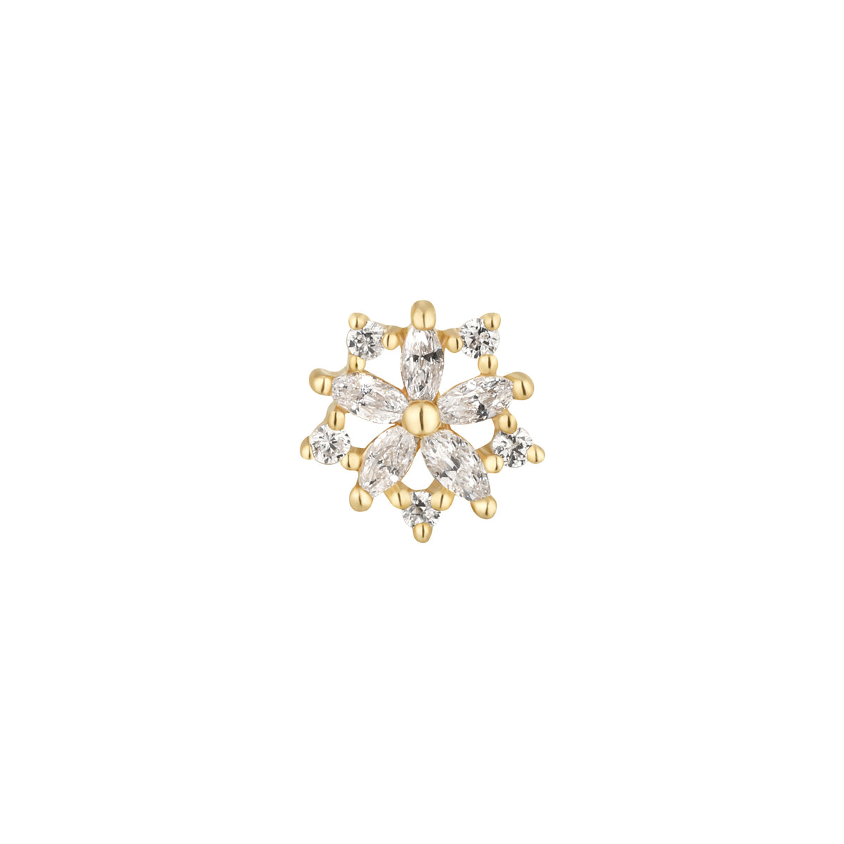 Luminescent Threadless End with CZ