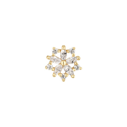 Luminescent Threadless End with CZ