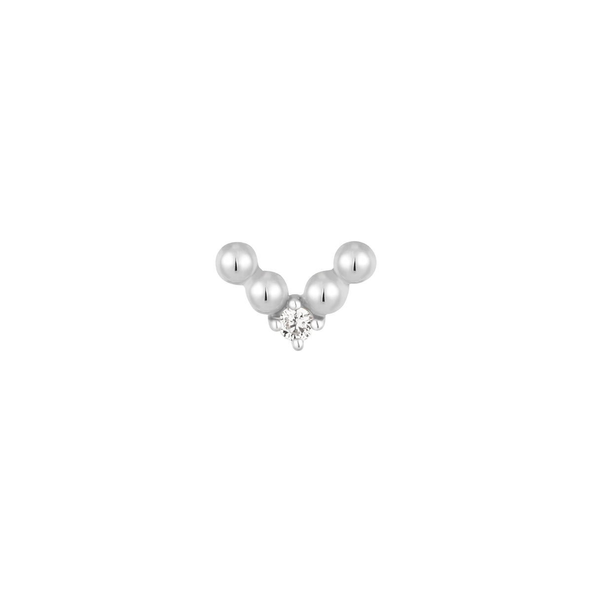 Voodoo Threadless End with CZ