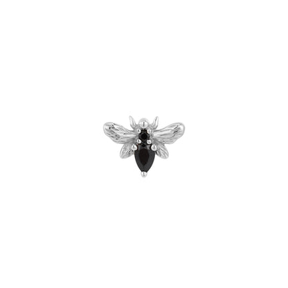 Bee Chic Threadless End with Black Spinel