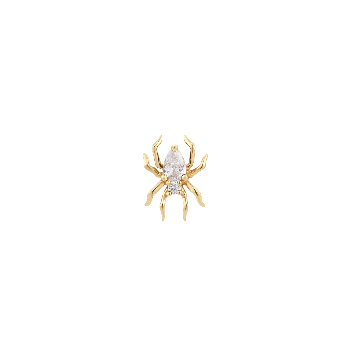 Arachne Threadless End with CZ