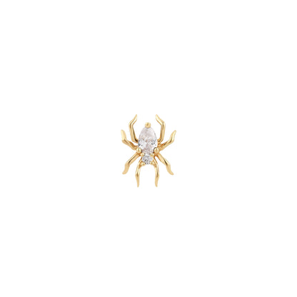 Arachne Threadless End with CZ