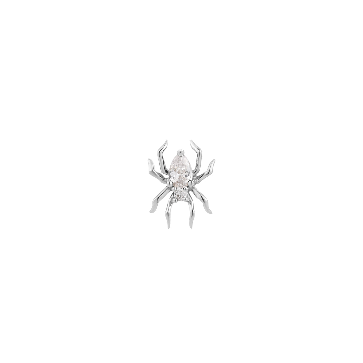 Arachne Threadless End with CZ