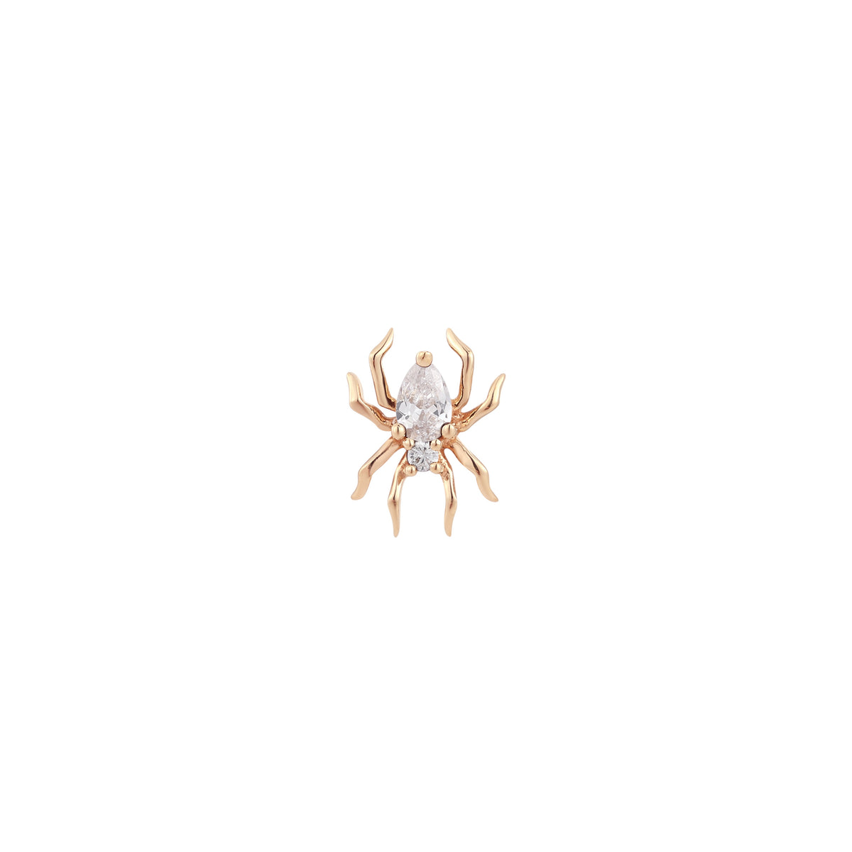 Arachne Threadless End with CZ