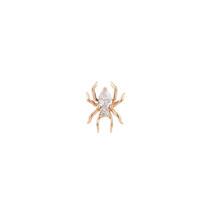 Arachne Threadless End with CZ