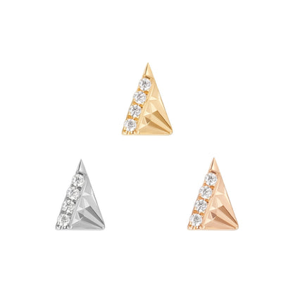 Highlight Threadless End with CZ