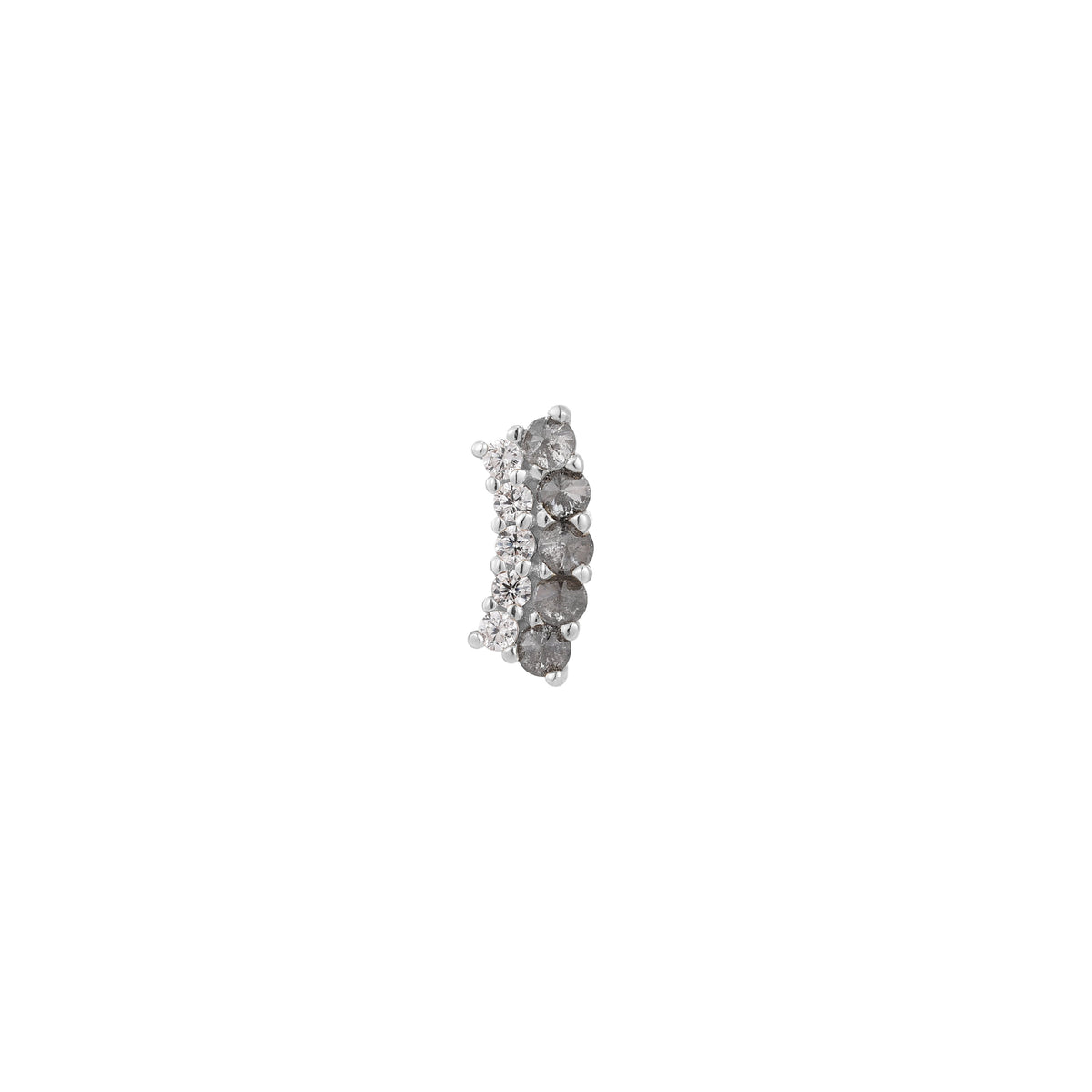 Whisper + Shout Threadless End with Reverse Set Grey Diamond
