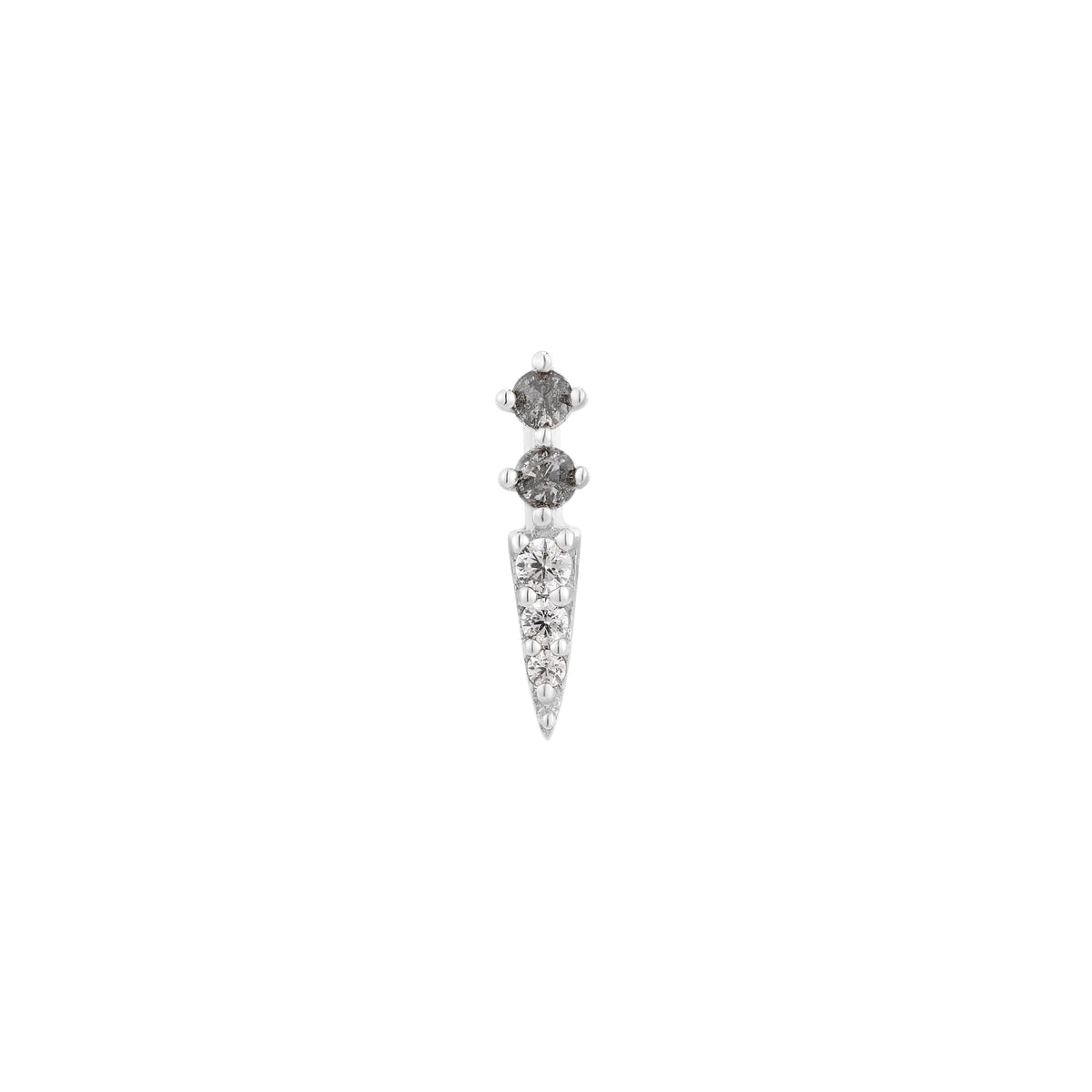 Activated Threadless End with Grey Diamond